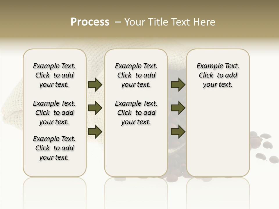 Spill Beige Full PowerPoint Template