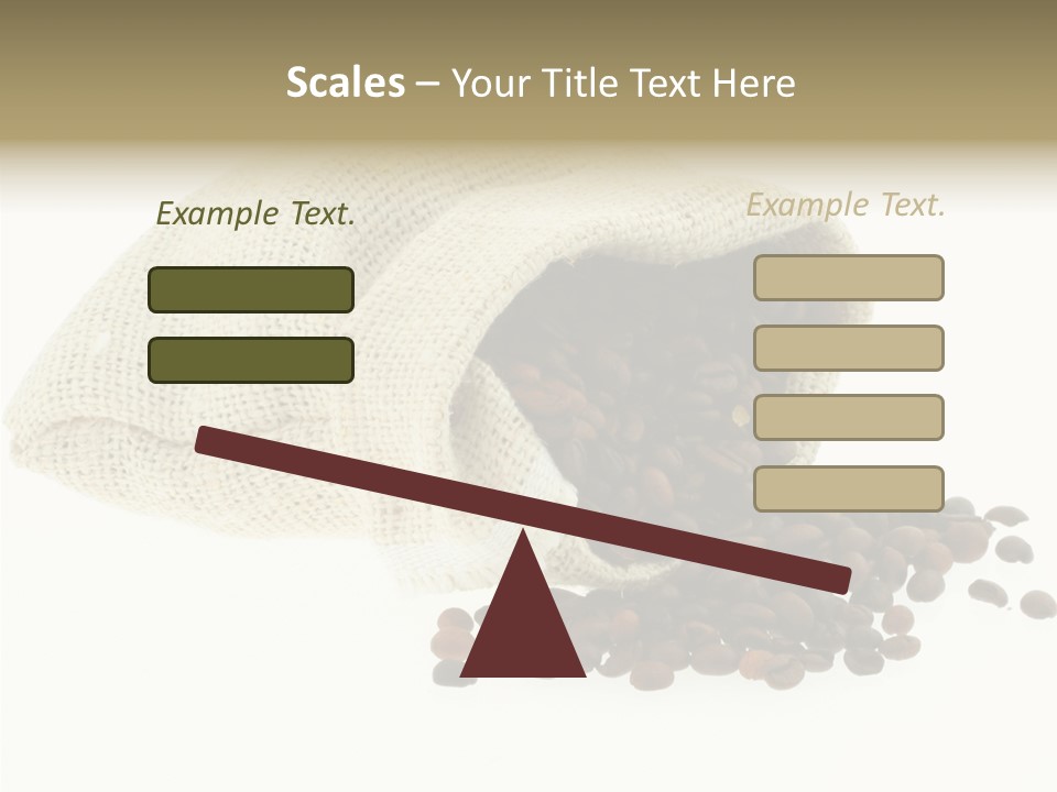 Spill Beige Full PowerPoint Template