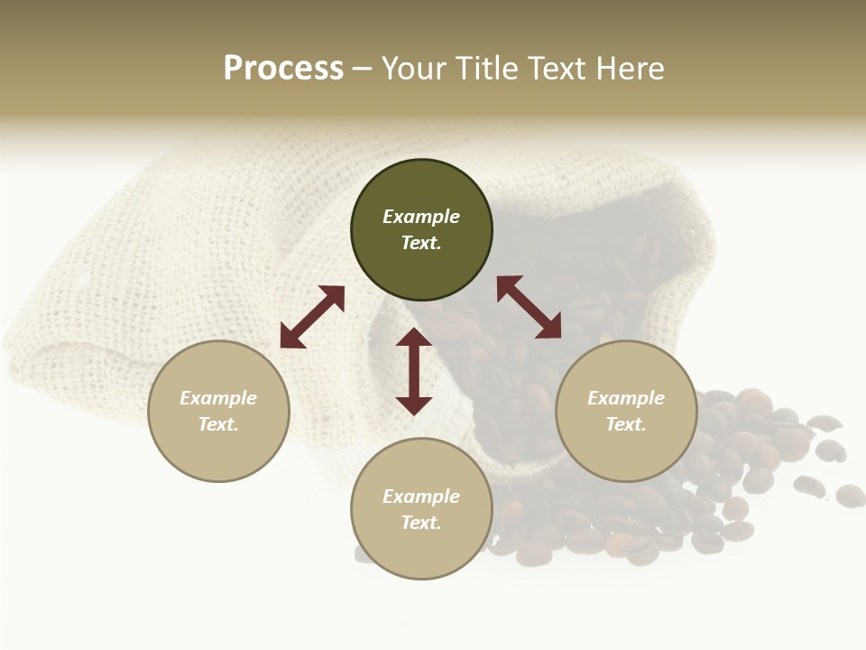 Spill Beige Full PowerPoint Template