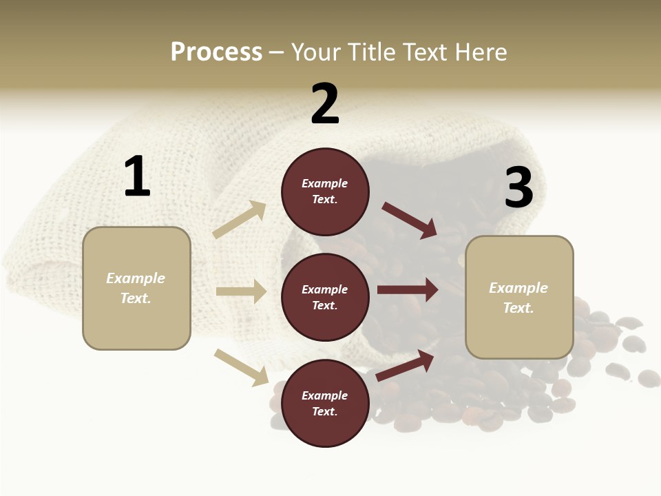 Spill Beige Full PowerPoint Template