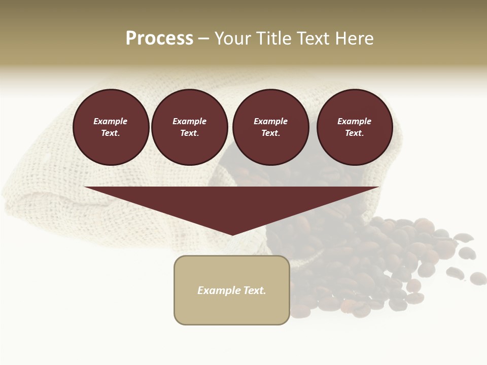 Spill Beige Full PowerPoint Template