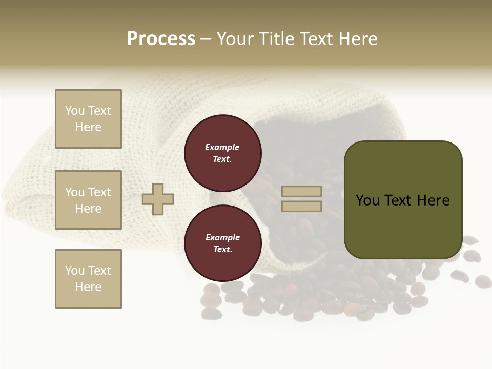 Spill Beige Full PowerPoint Template