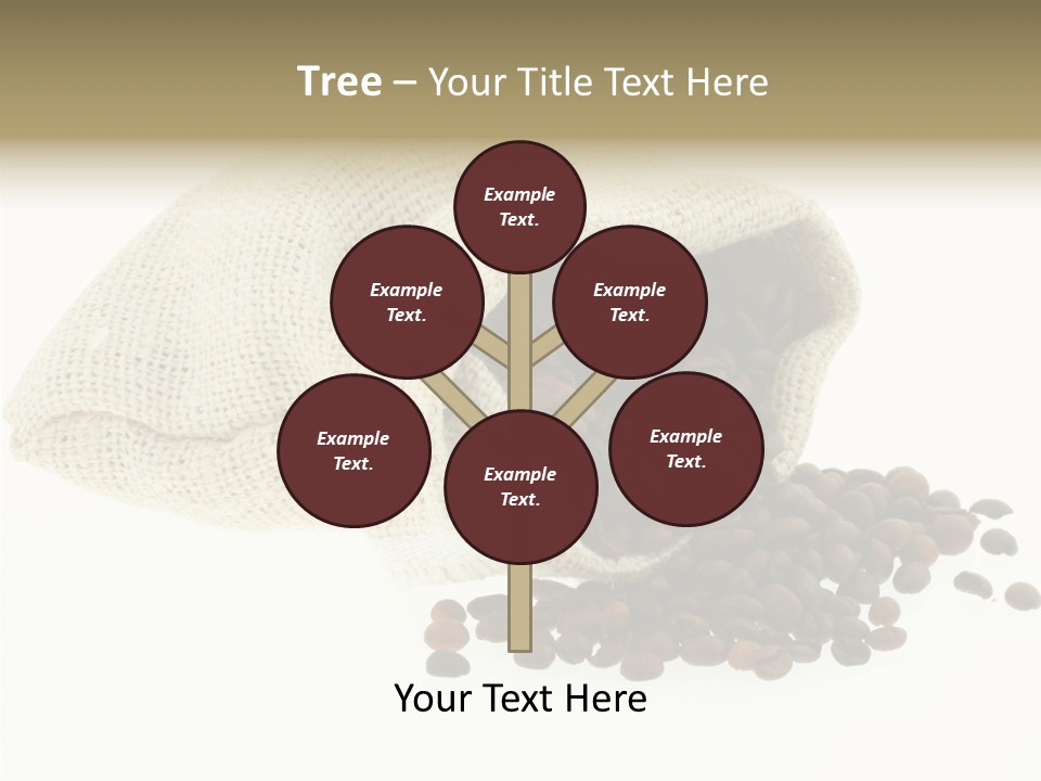 Spill Beige Full PowerPoint Template