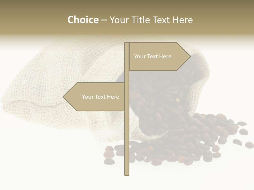 Spill Beige Full PowerPoint Template