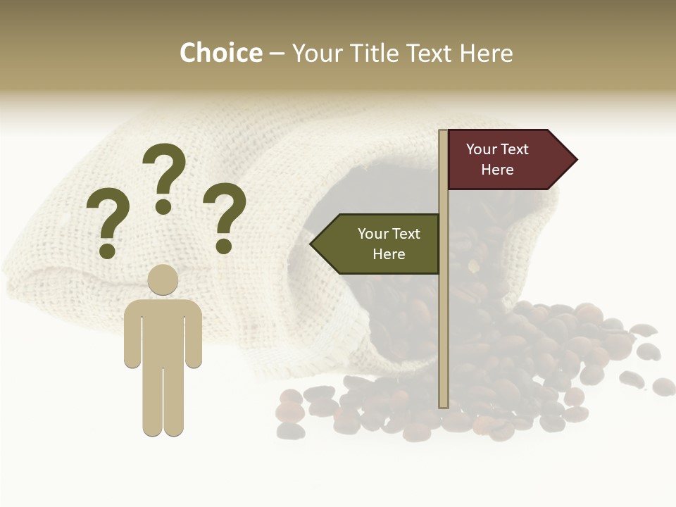 Spill Beige Full PowerPoint Template