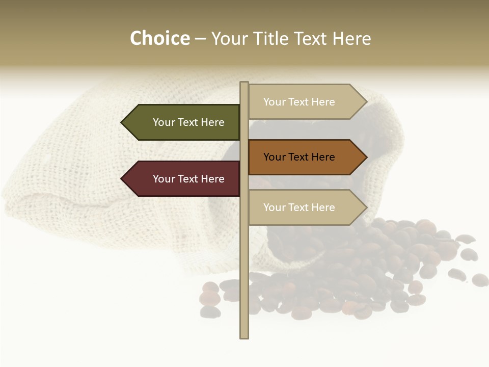 Spill Beige Full PowerPoint Template