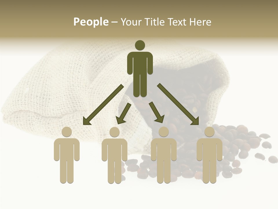 Spill Beige Full PowerPoint Template