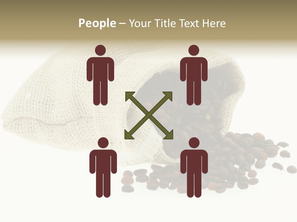 Spill Beige Full PowerPoint Template