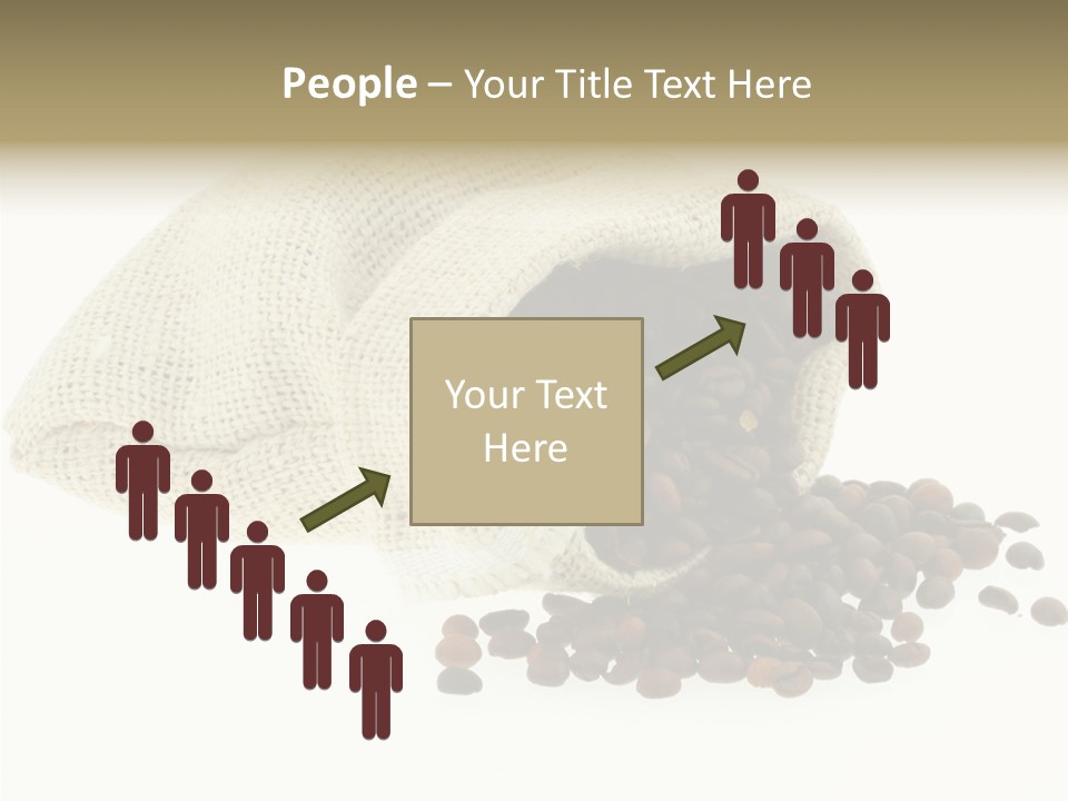 Spill Beige Full PowerPoint Template