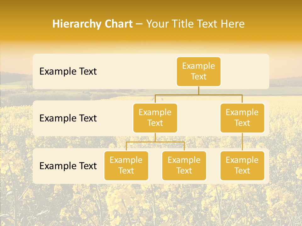 Landscape Rural Golden PowerPoint Template