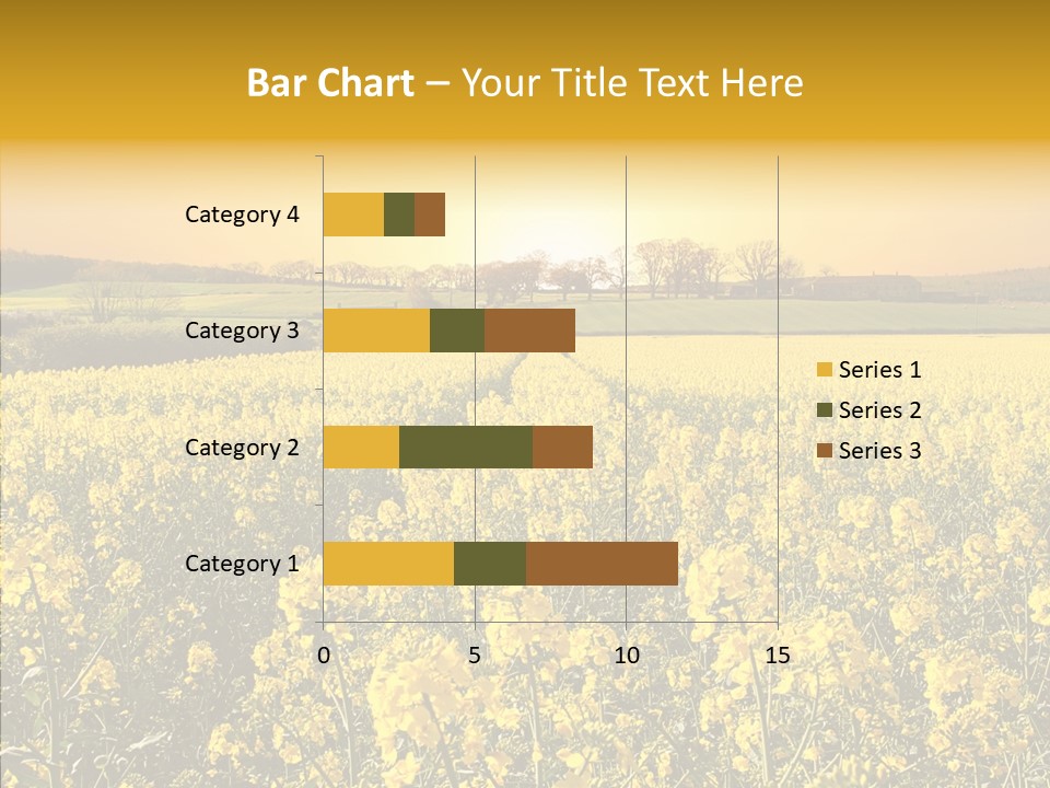 Landscape Rural Golden PowerPoint Template