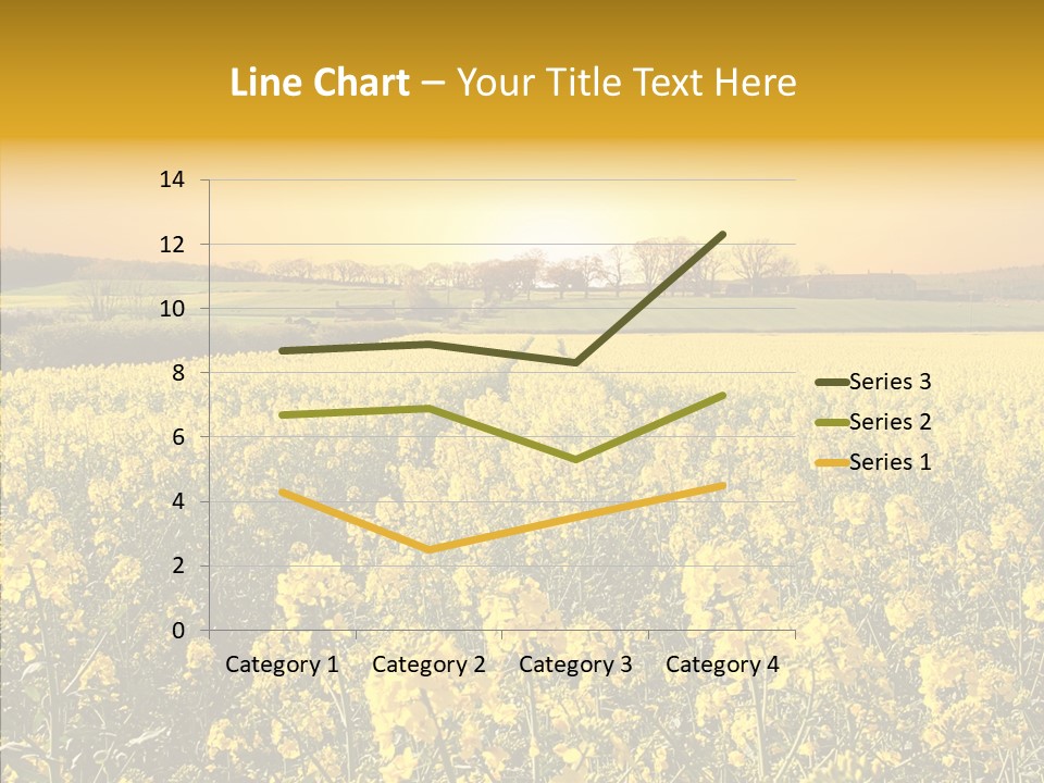 Landscape Rural Golden PowerPoint Template