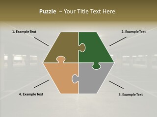 Passage Interior Cement PowerPoint Template
