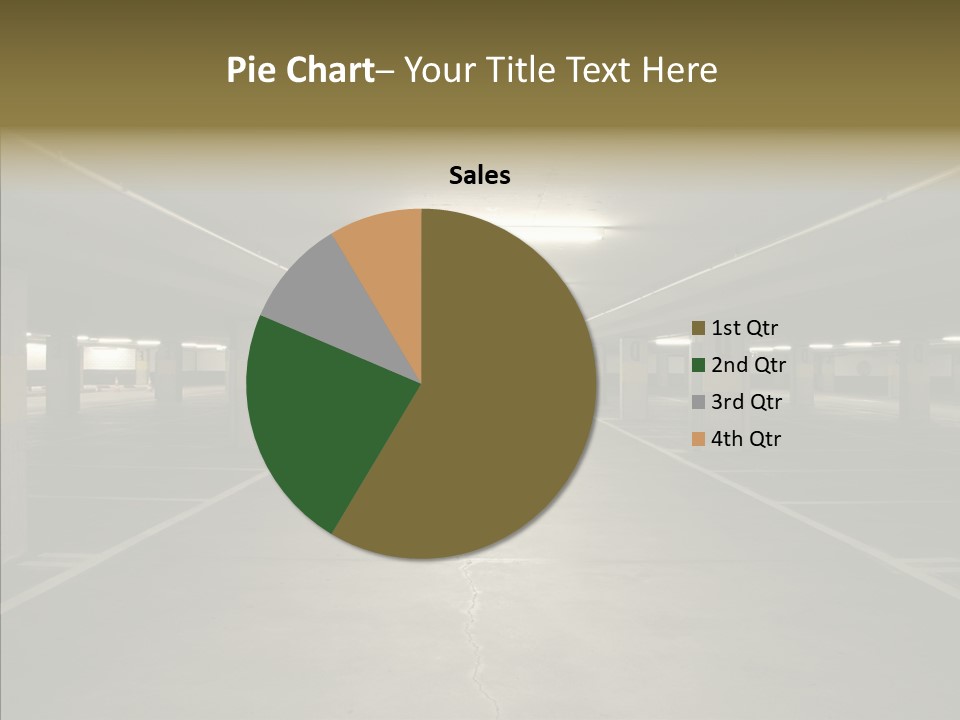 Passage Interior Cement PowerPoint Template