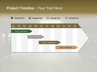 Passage Interior Cement PowerPoint Template