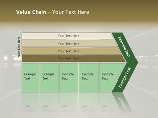 Passage Interior Cement PowerPoint Template