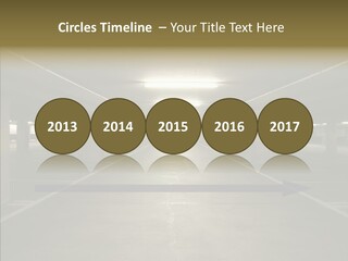 Passage Interior Cement PowerPoint Template