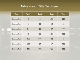 Passage Interior Cement PowerPoint Template