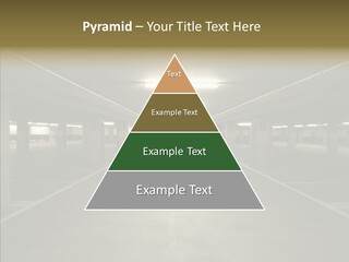 Passage Interior Cement PowerPoint Template