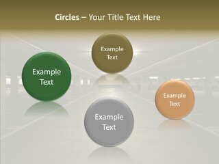 Passage Interior Cement PowerPoint Template