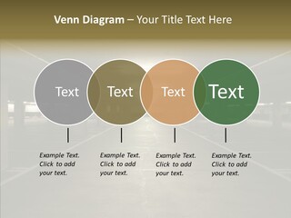 Passage Interior Cement PowerPoint Template