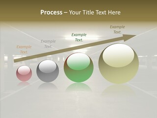 Passage Interior Cement PowerPoint Template