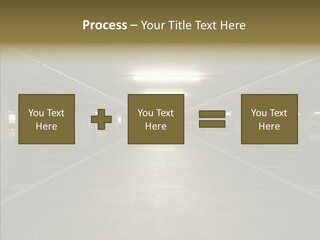 Passage Interior Cement PowerPoint Template