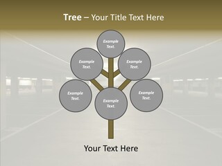 Passage Interior Cement PowerPoint Template