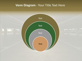 Passage Interior Cement PowerPoint Template