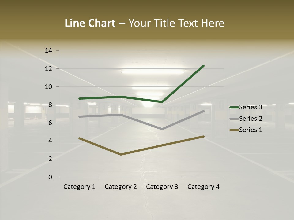 Passage Interior Cement PowerPoint Template