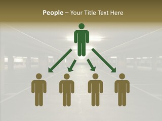 Passage Interior Cement PowerPoint Template