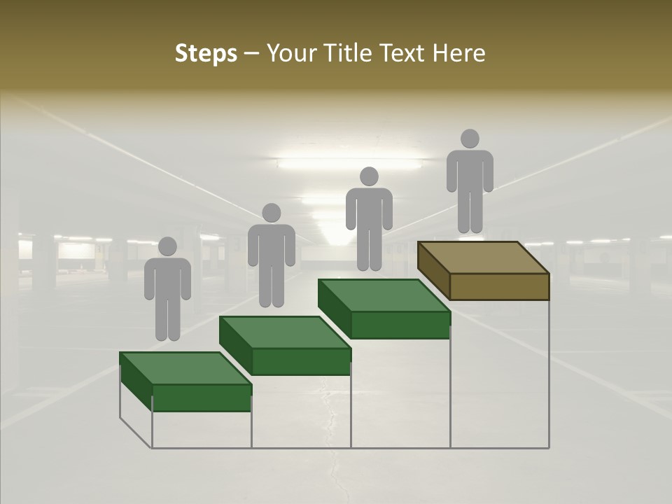 Passage Interior Cement PowerPoint Template