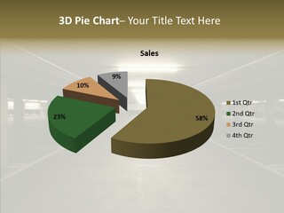 Passage Interior Cement PowerPoint Template