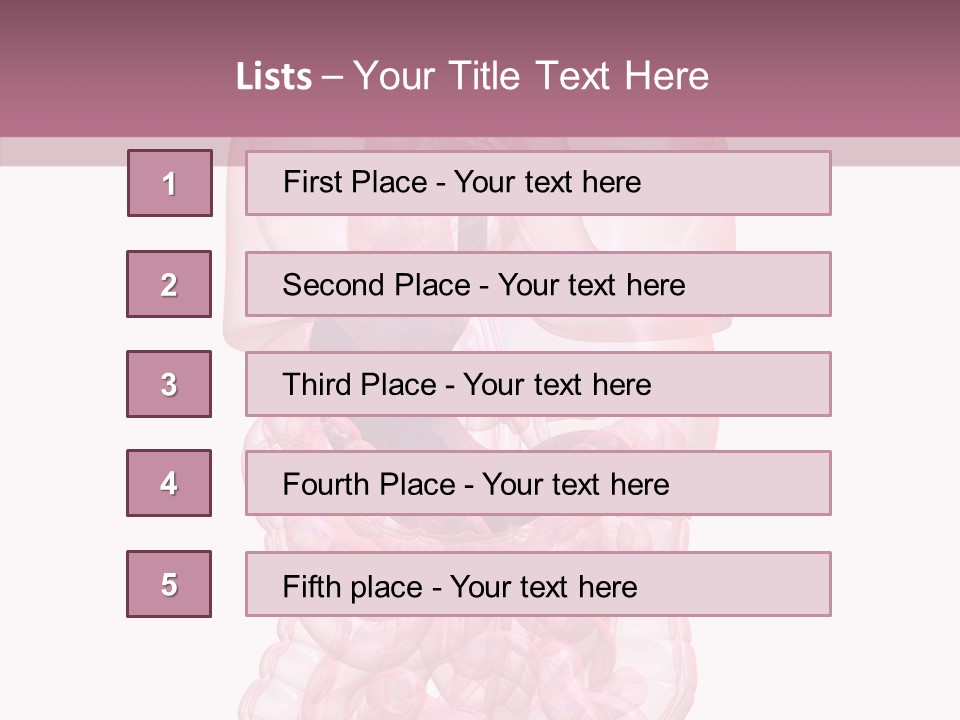 Bladder Cancer Lung PowerPoint Template