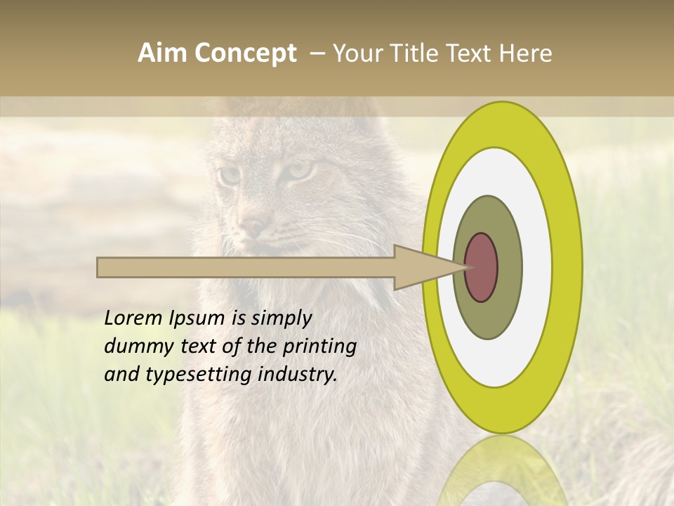 Whiskers Tufts Mouth PowerPoint Template