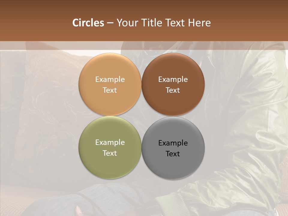 Chilling American Hip PowerPoint Template