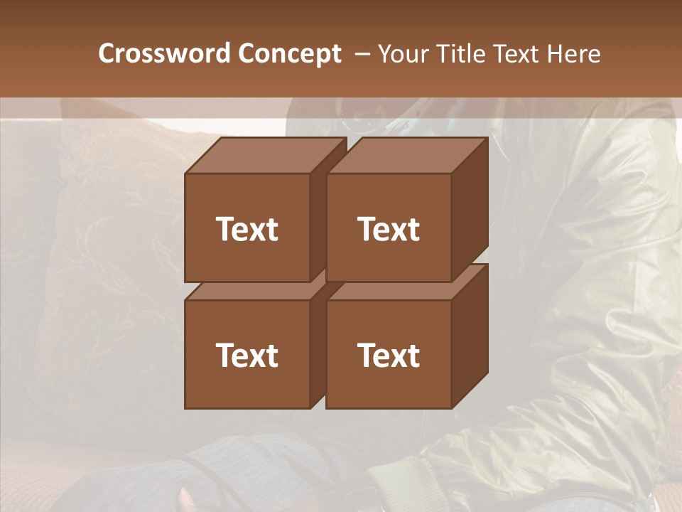 Chilling American Hip PowerPoint Template