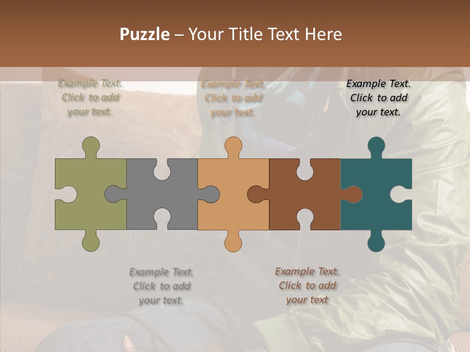 Chilling American Hip PowerPoint Template