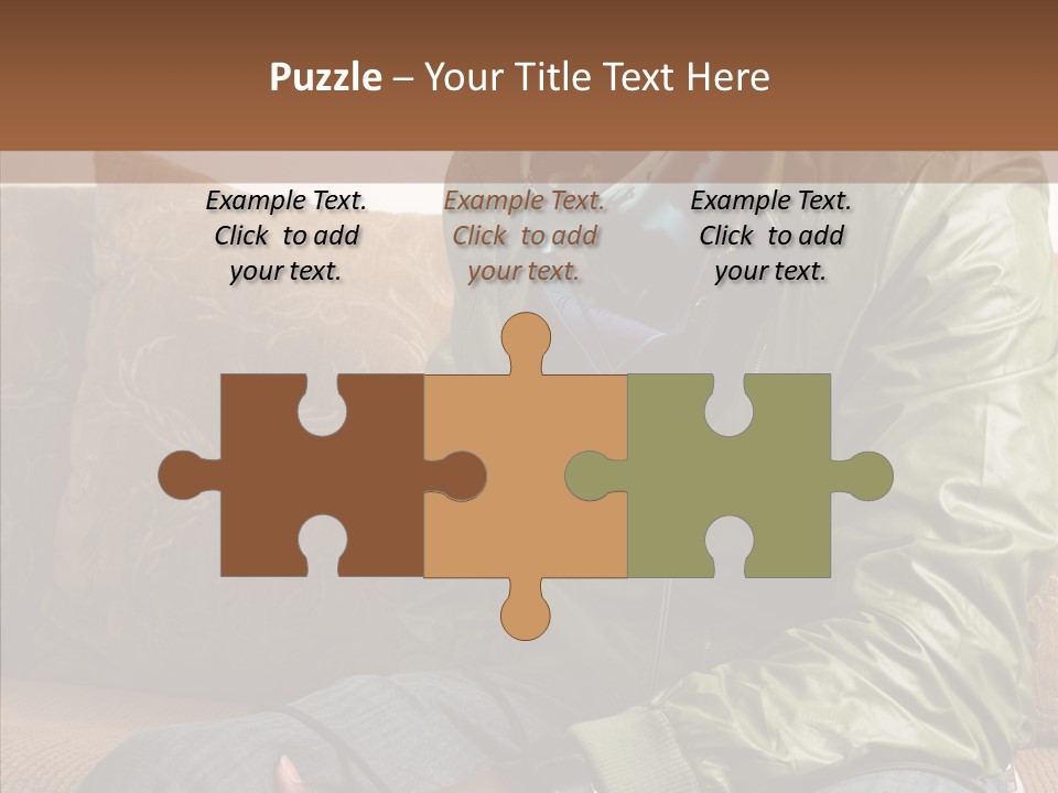 Chilling American Hip PowerPoint Template