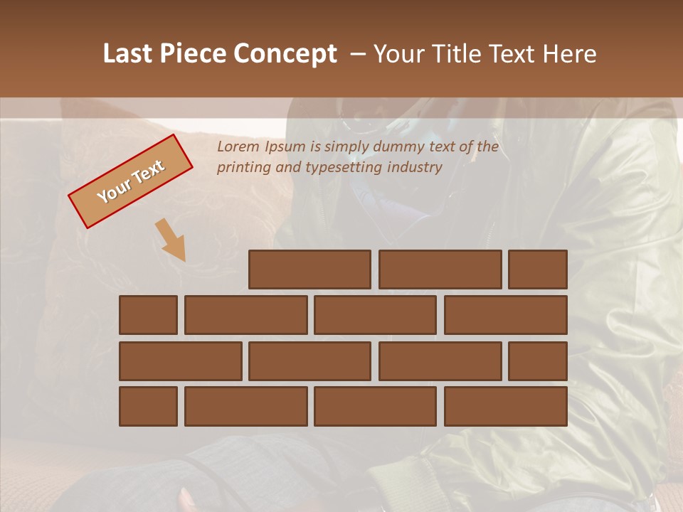 Chilling American Hip PowerPoint Template