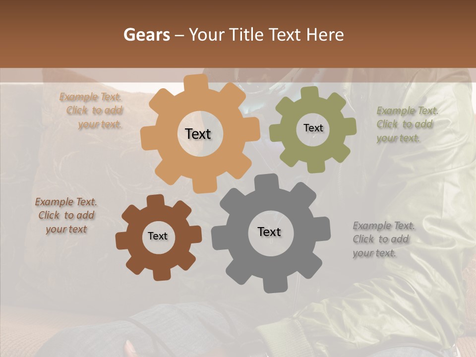 Chilling American Hip PowerPoint Template