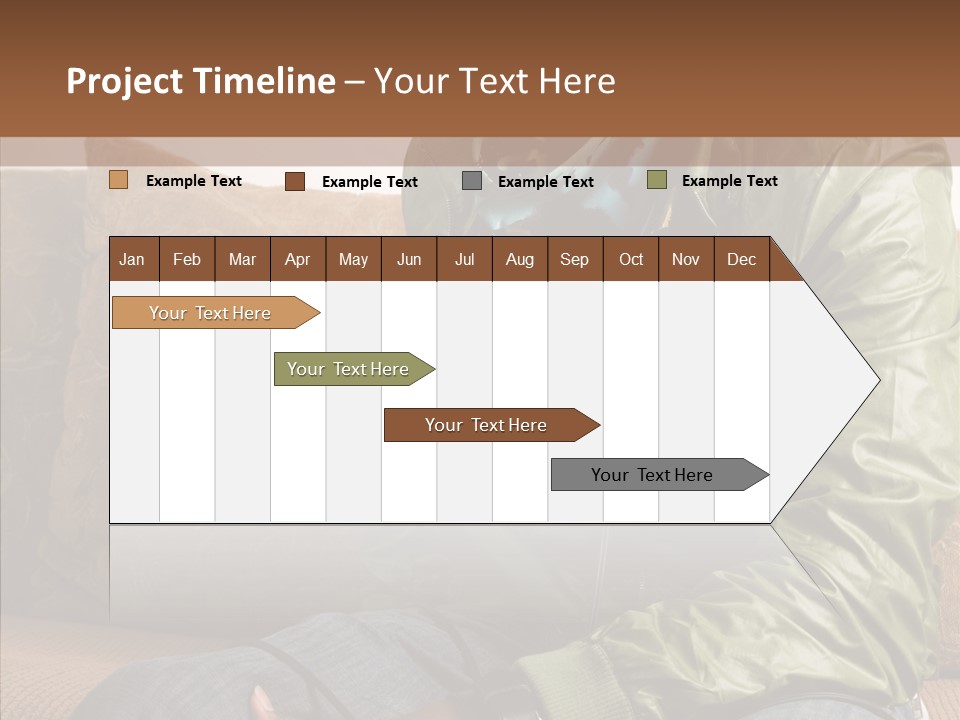 Chilling American Hip PowerPoint Template