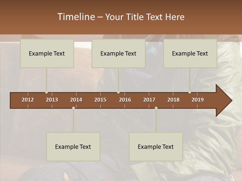 Chilling American Hip PowerPoint Template