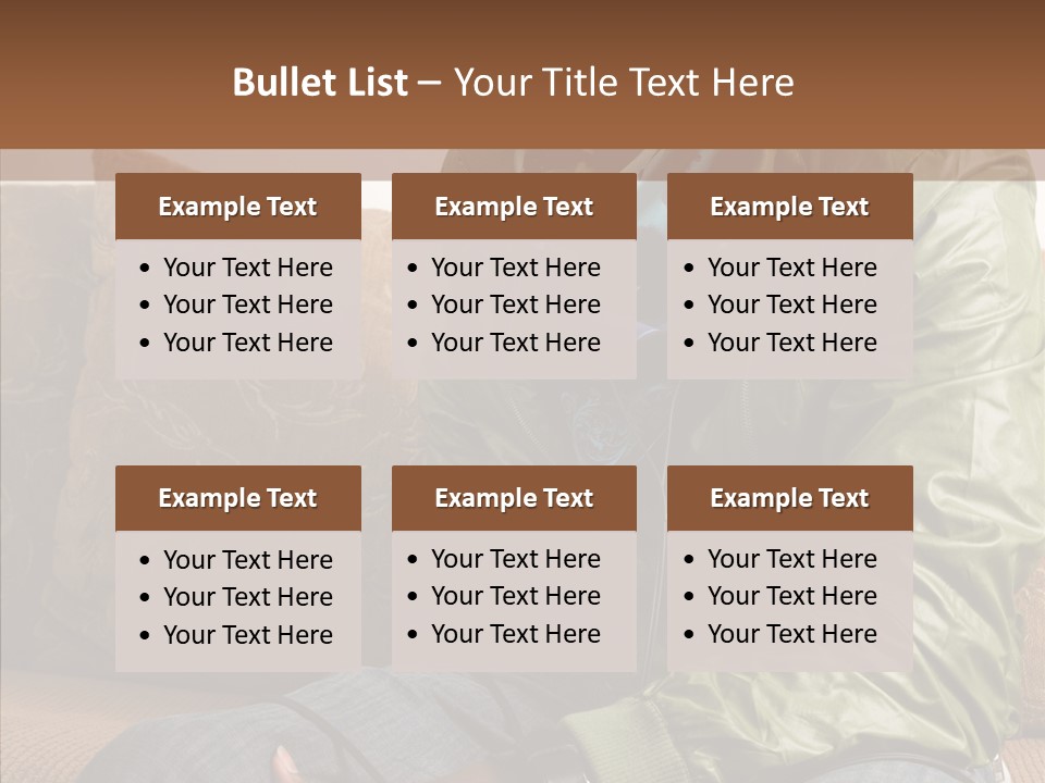 Chilling American Hip PowerPoint Template