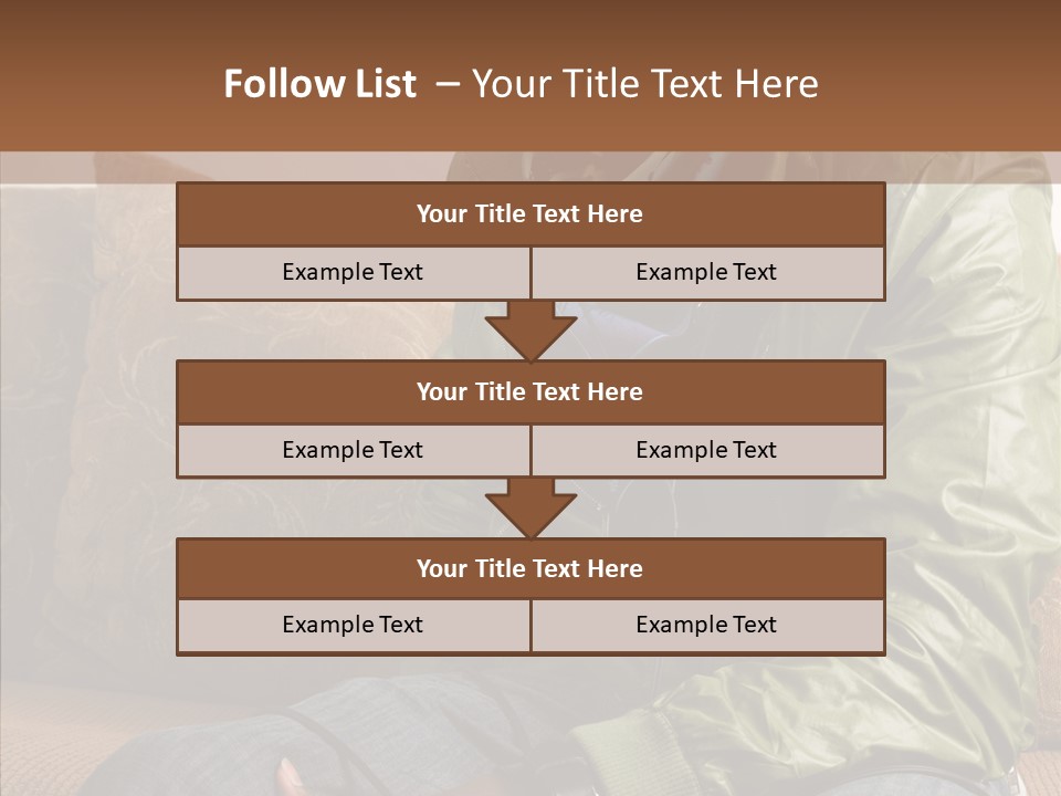 Chilling American Hip PowerPoint Template
