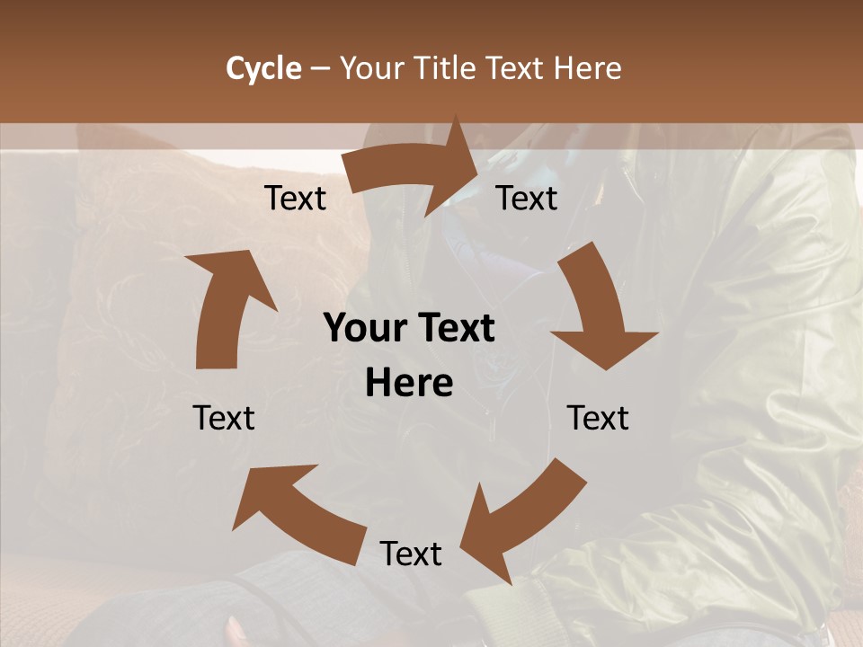 Chilling American Hip PowerPoint Template