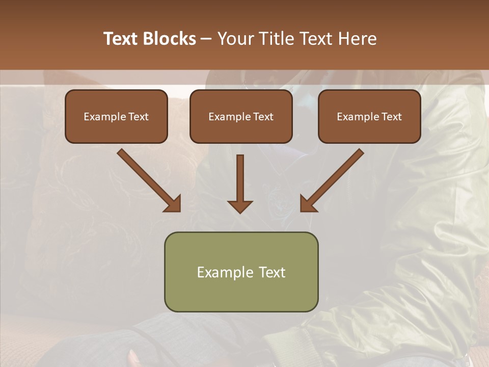 Chilling American Hip PowerPoint Template