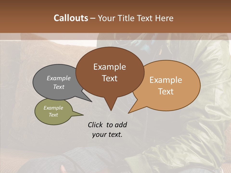 Chilling American Hip PowerPoint Template