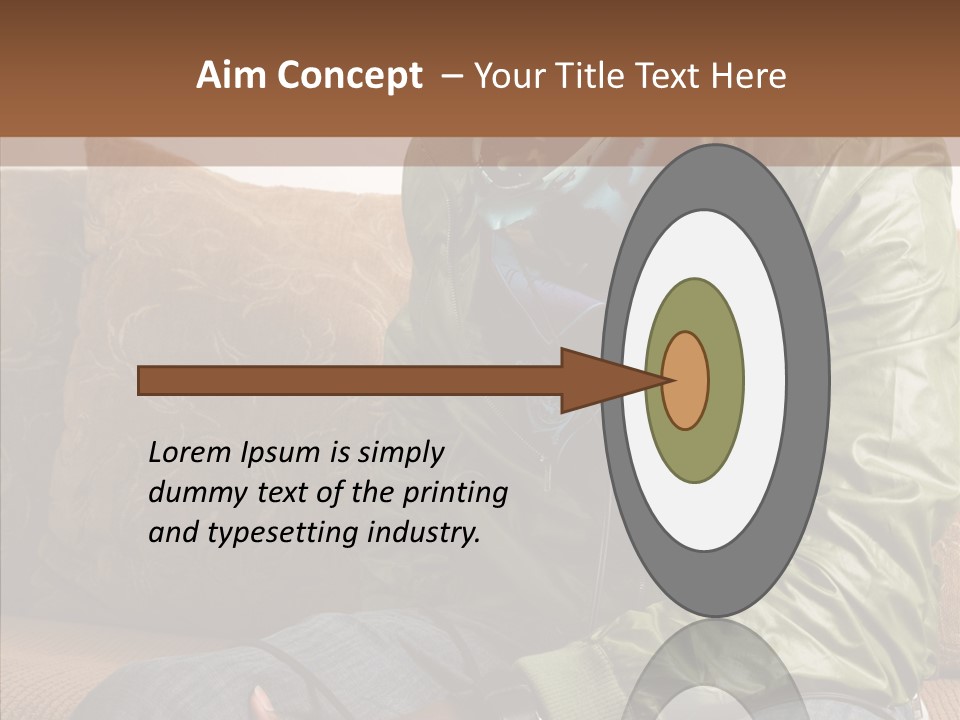 Chilling American Hip PowerPoint Template