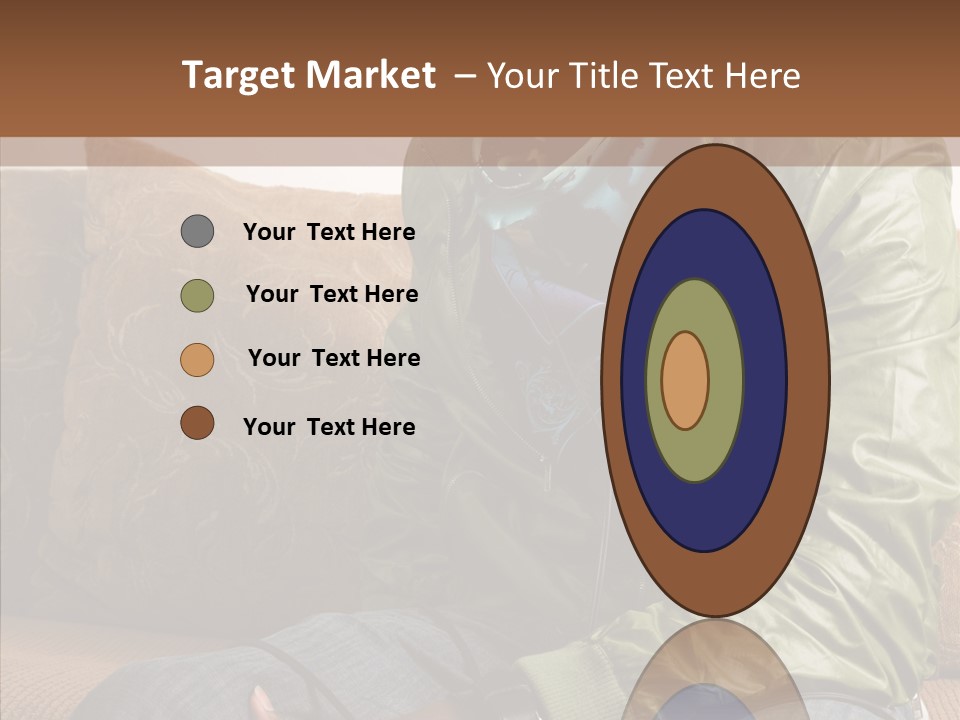 Chilling American Hip PowerPoint Template